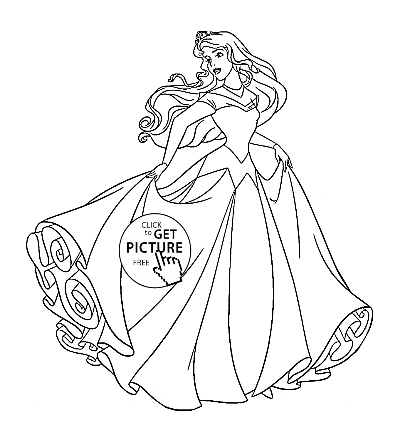 Dancing Coloring Pages Coloring Pages Disney Coloring Pages Free Princess Aurora Dancing