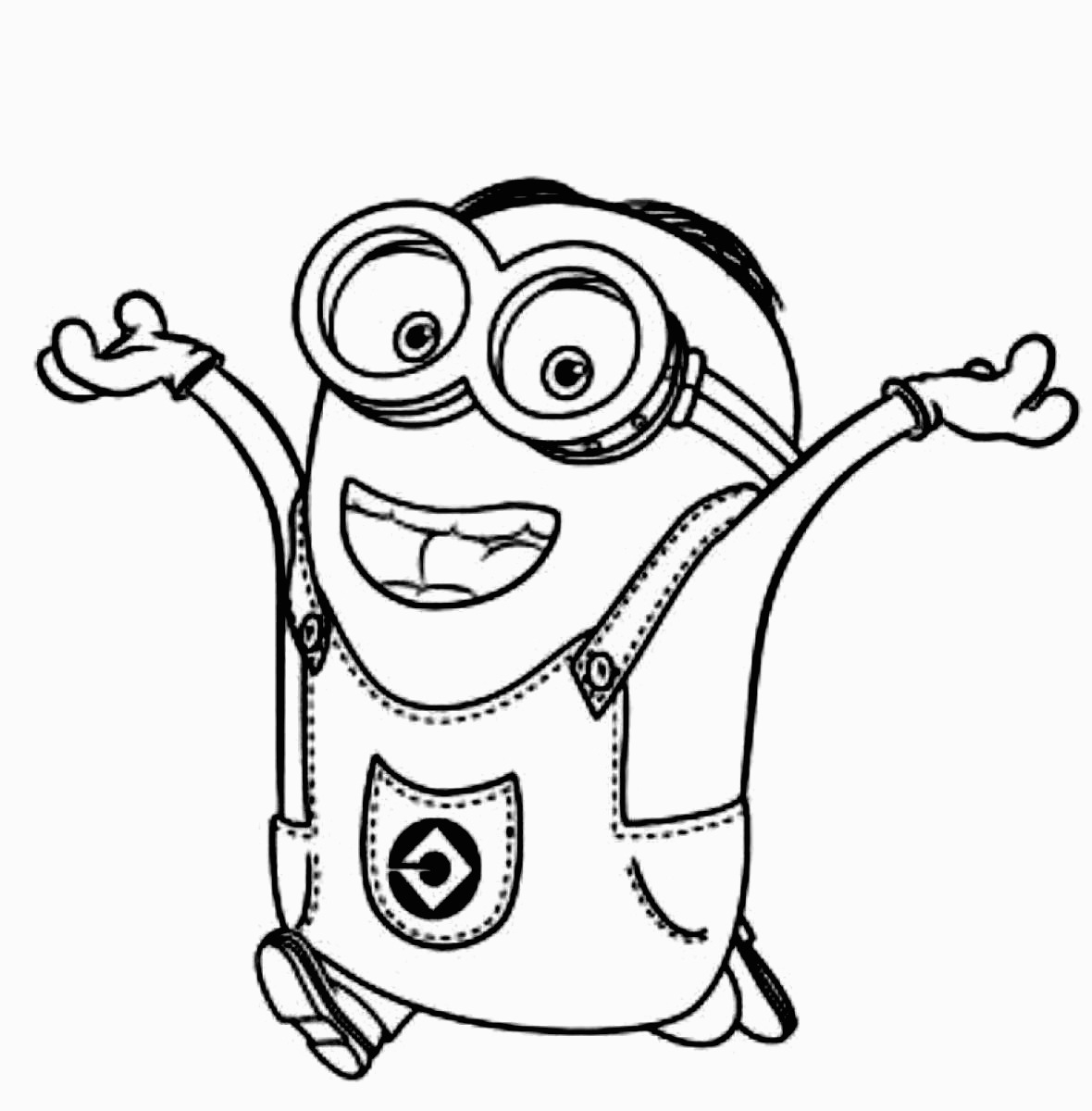 Despicable Coloring Pages Free Printable Despicable Me Coloring Pages For Kids For Despicable