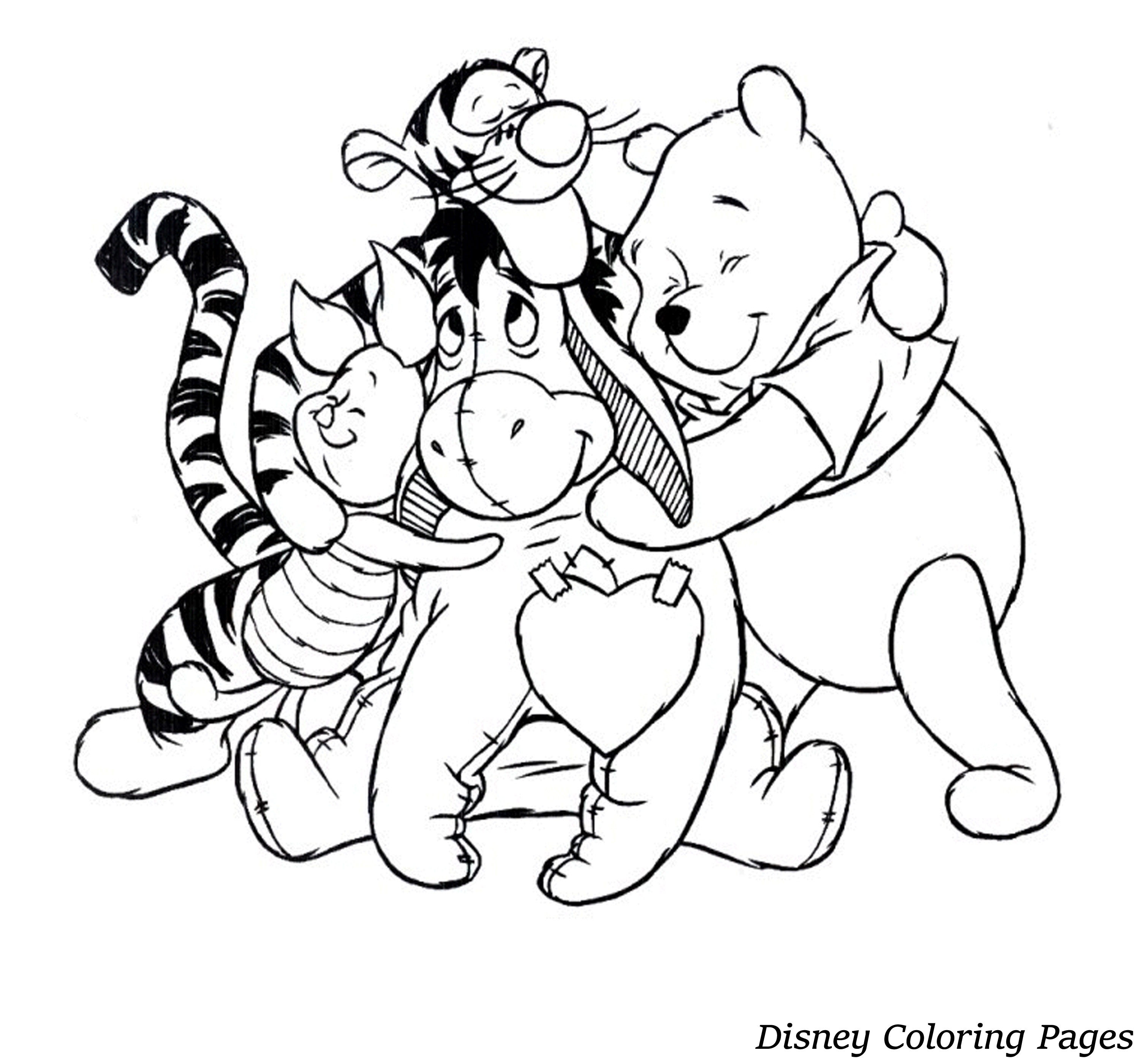 Disney Color Pages Free Coloring Pages Free Disney Coloring Pages For Kids Tot Outtable