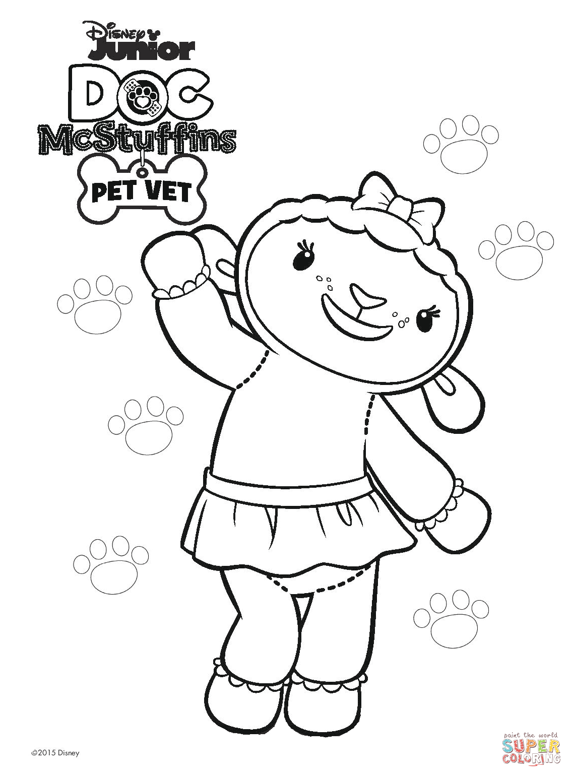 Doc Mcstuffins Coloring Pages Doc Coloring Pages At Getdrawings Free For Personal Use Doc