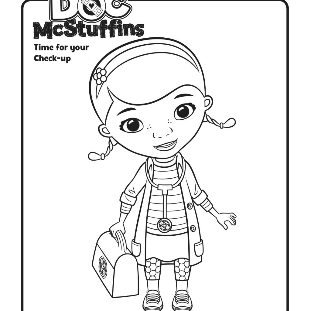 Doc Mcstuffins Toy Hospital Coloring Pages Printable Coloring Pages Doc Mcstuffins Prescriptionrx Wiring