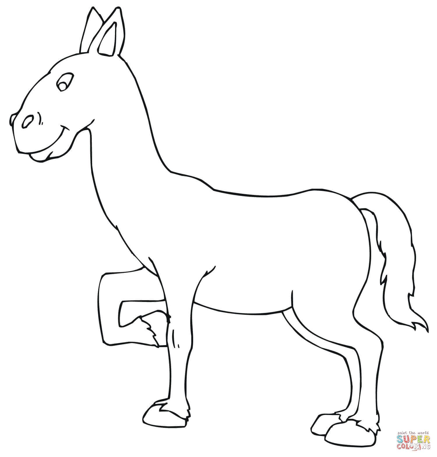 Donkey Coloring Page Donkeys Coloring Pages Free Coloring Pages