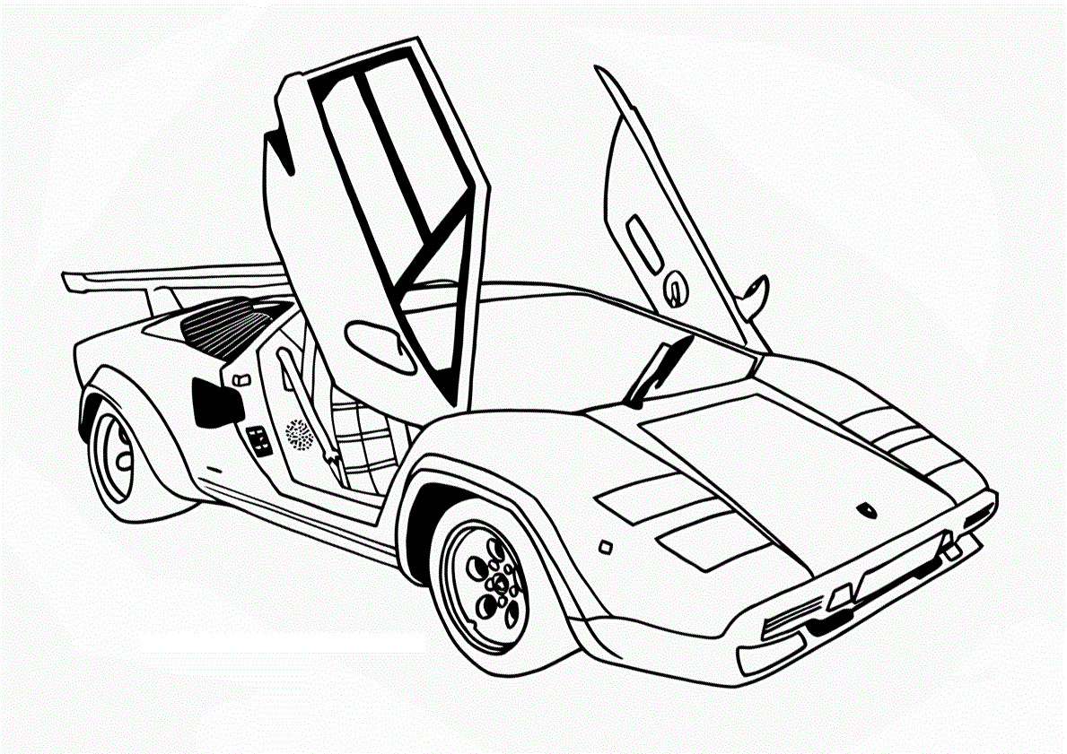 Drag Car Coloring Pages Free Printable Race Car Coloring Pages For Kids