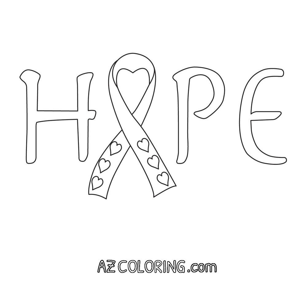 Drug Awareness Coloring Pages Collection Cancer Coloring Pages Pictures Sabadaphnecottage