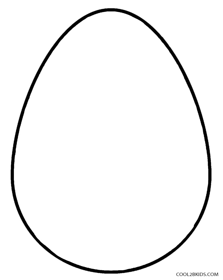 Easter Egg Coloring Page Blank Easter Egg Coloring Page Hd Easter Images