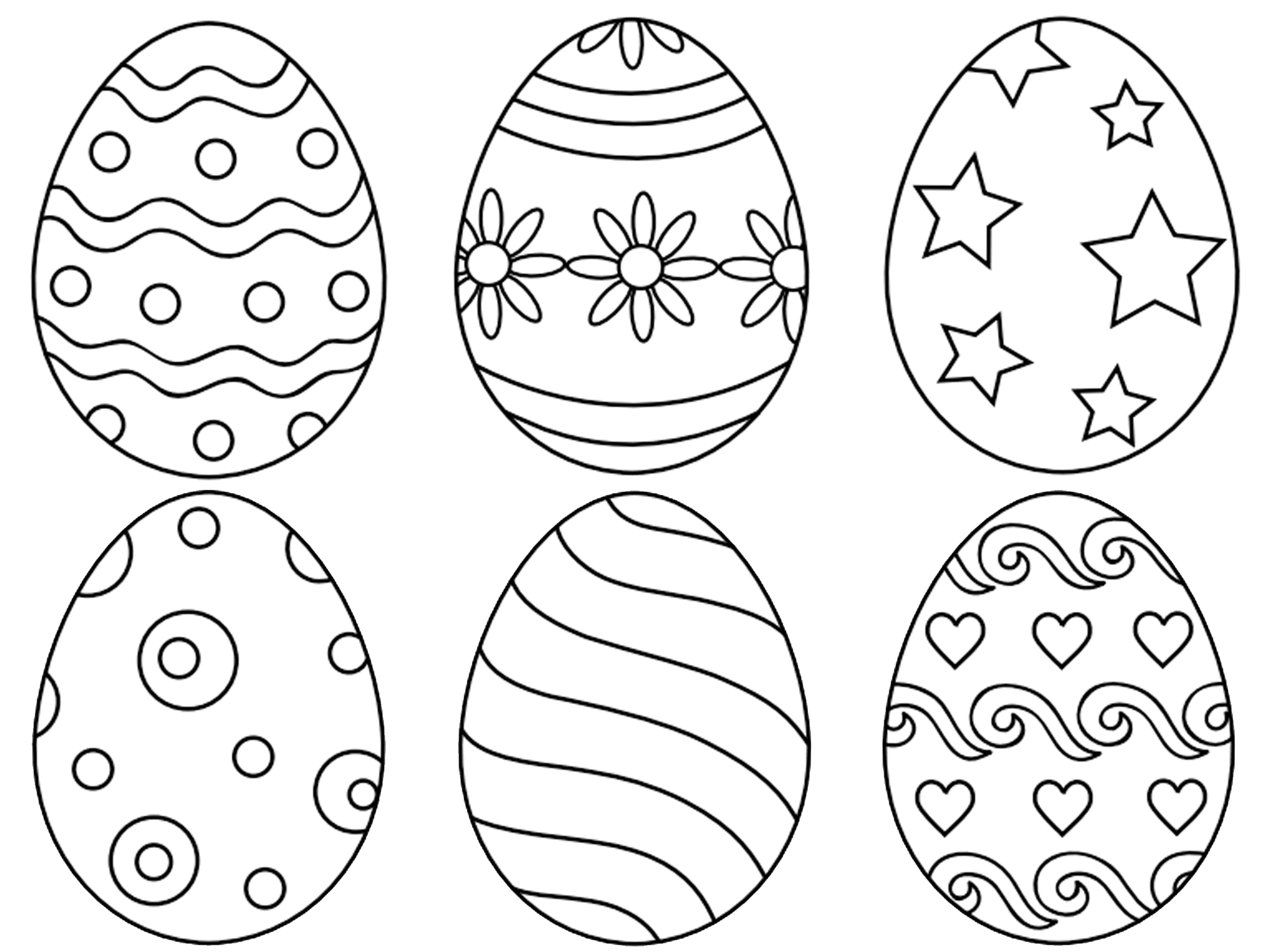 Easter Egg Coloring Page Coloring Pages Coloring Pages Places For Freeable Easter Egg At