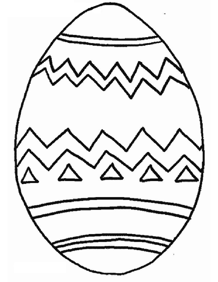Easter Egg Coloring Page Free Printable Easter Egg Coloring Pages For Kids
