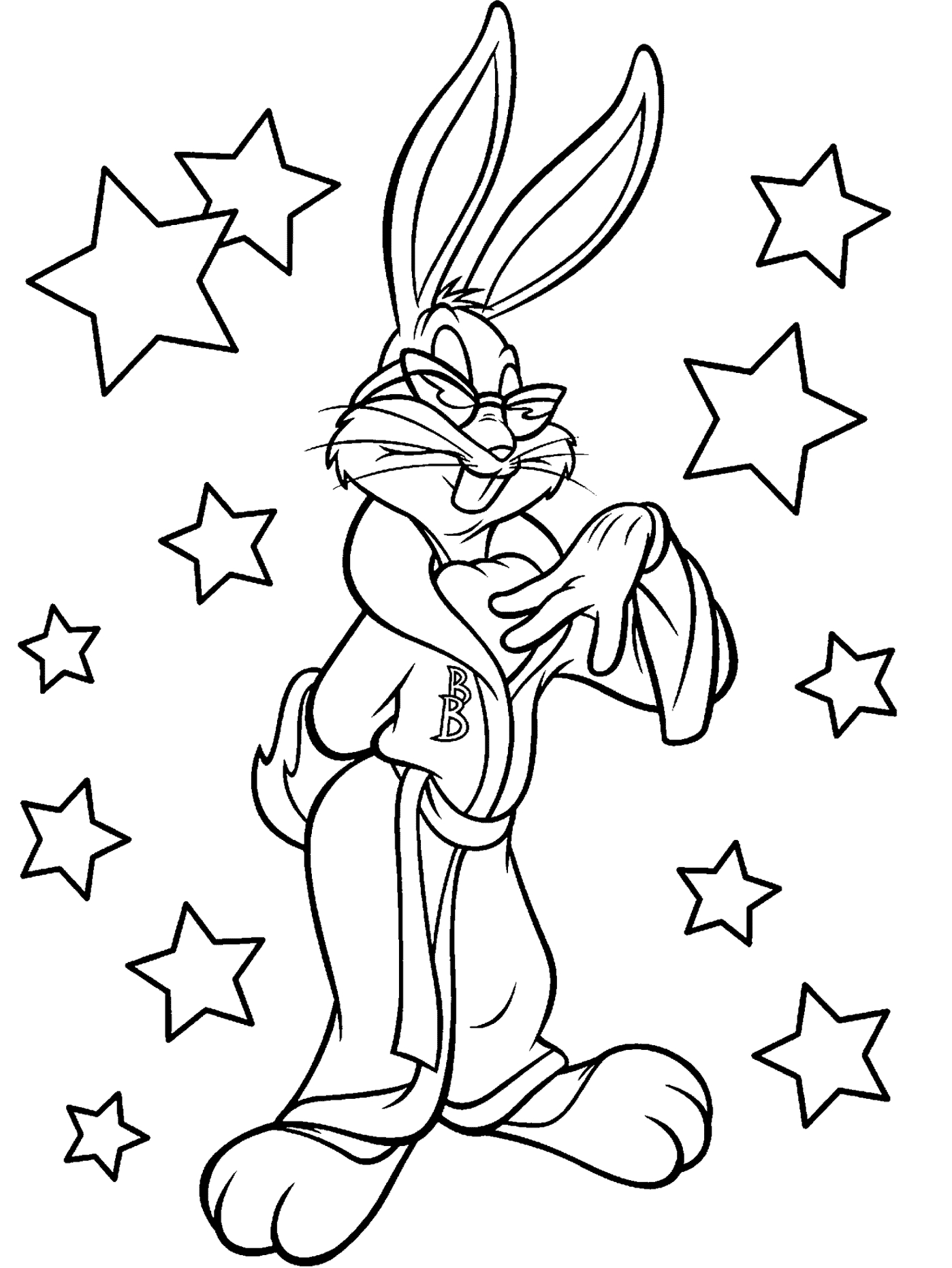 Elmer Fudd Coloring Pages Bugs Bunny Coloring Page Looney Tunes Spot Coloring Pages