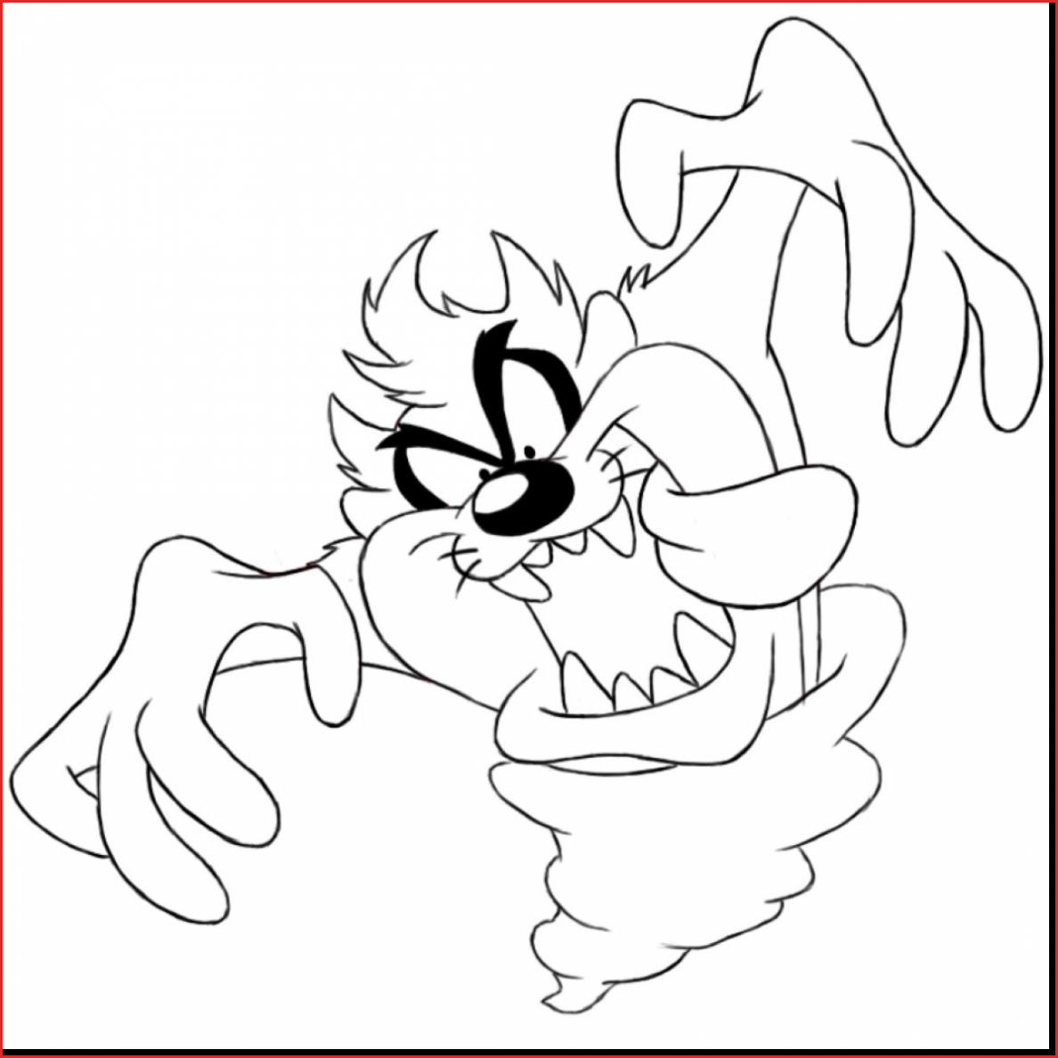 Elmer Fudd Coloring Pages Looney Tunes Drawings 151435 New Tasmanian Devil Cartoon Coloring
