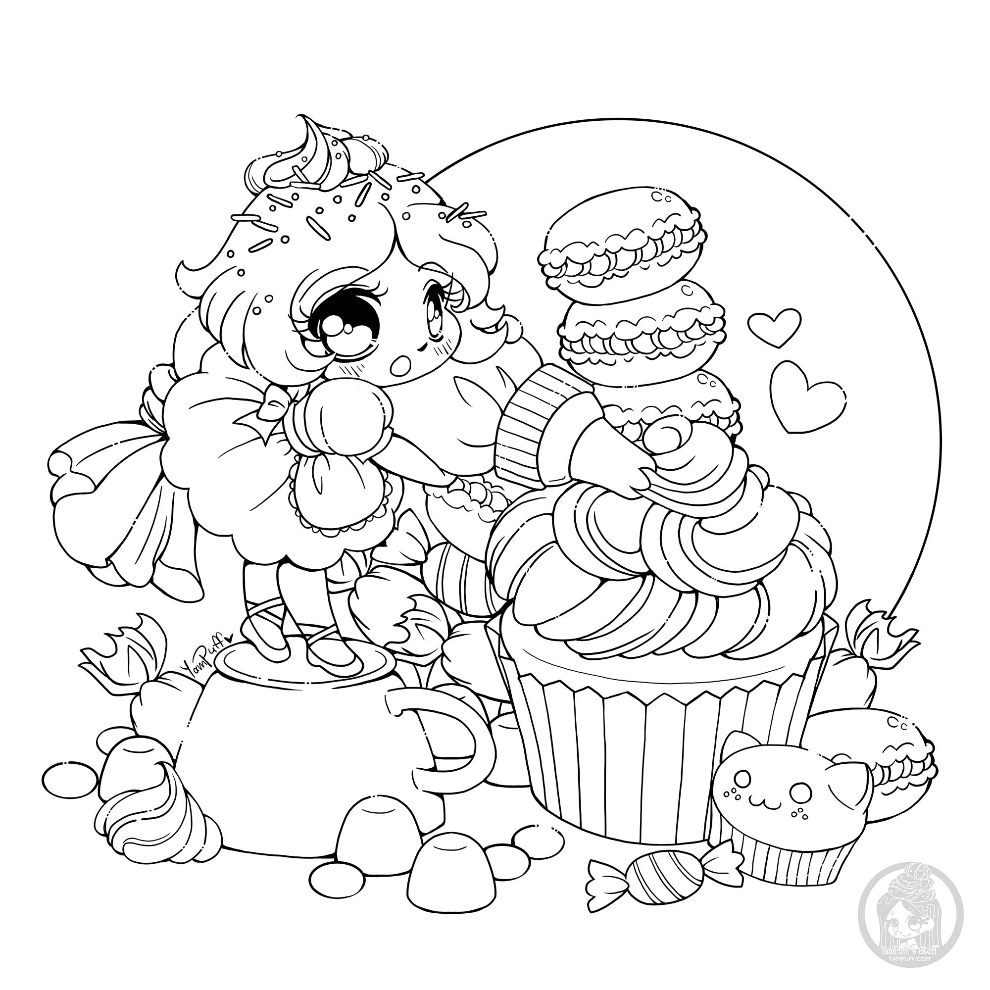 Fairy Queen Coloring Pages Frosting Fairy Cupcakes Adult Coloring Pages