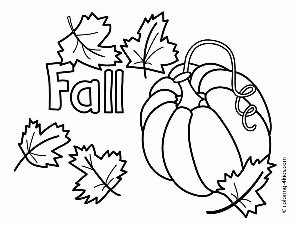 Fall Coloring Page Coloring Book World Free Fall Coloring Sheets Pages Funny Autumn