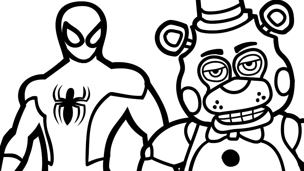 Five Nights At Freddy's Coloring Pages Foxy Five Nights At Freddy039s Coloring Pages 3 Photo Album