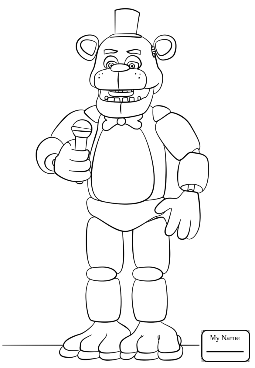 Five Nights At Freddy's Coloring Pages Foxy Five Nights At Freddys Coloring Pages Foxy Free Coloring Library