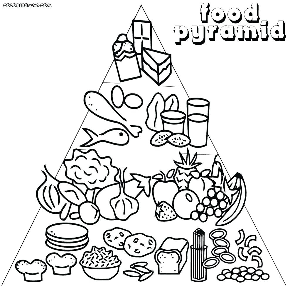 Food Pyramid Coloring Pages Food Web Coloring Sheet Niagarapaperco