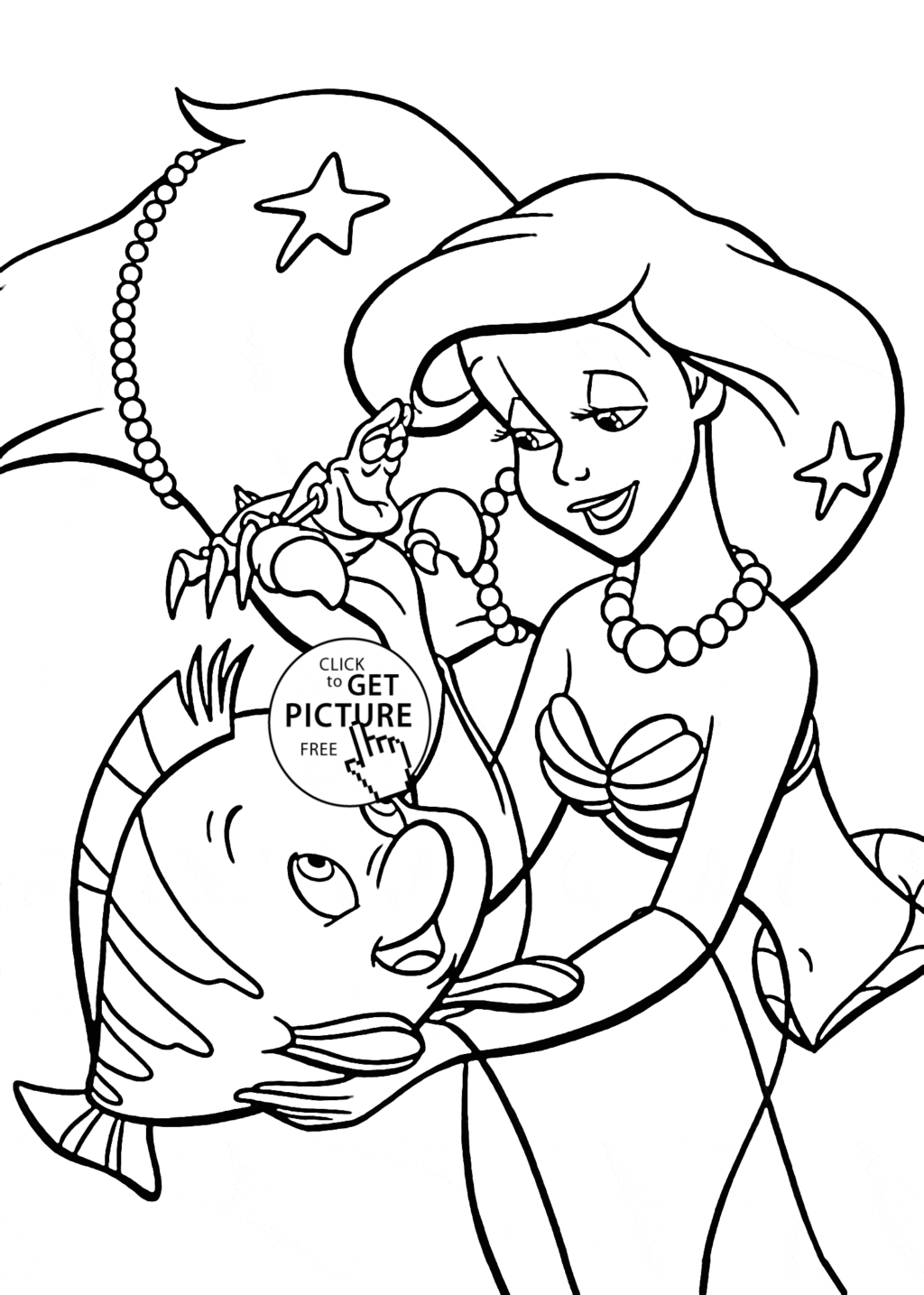 Free Ariel Coloring Pages Coloring Pages Mermaid Coloring Pages Free Printable Unicorn