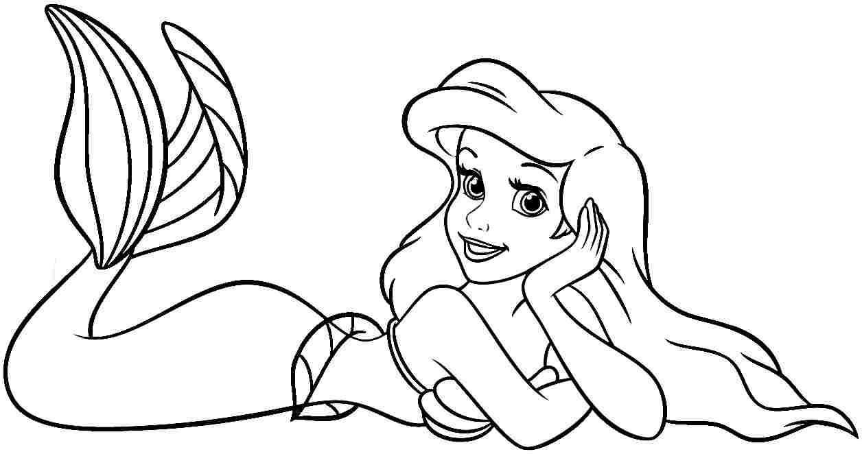 Free Ariel Coloring Pages Coloring Pages Splendi Ariel Coloring Pages Free Page Disney 64