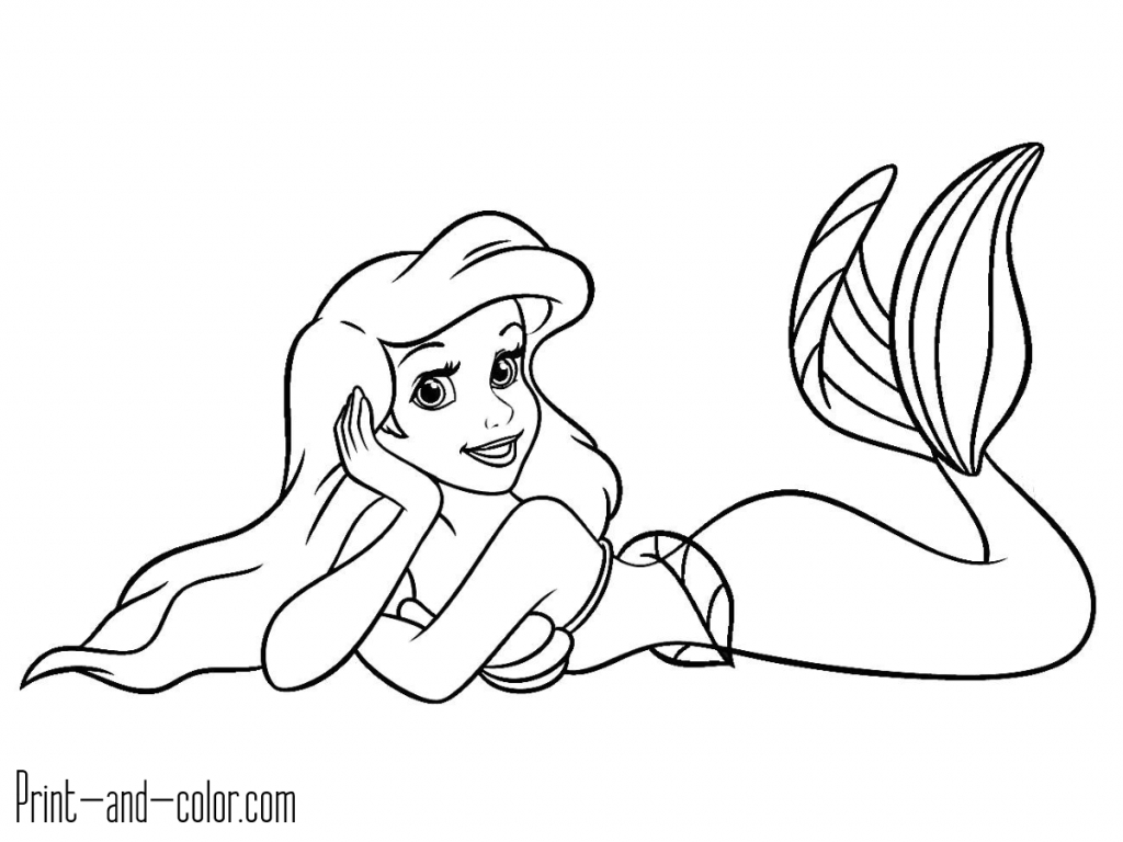 Free Ariel Coloring Pages Coloring Pages The Little Mermaid Coloring Pages Free To Print