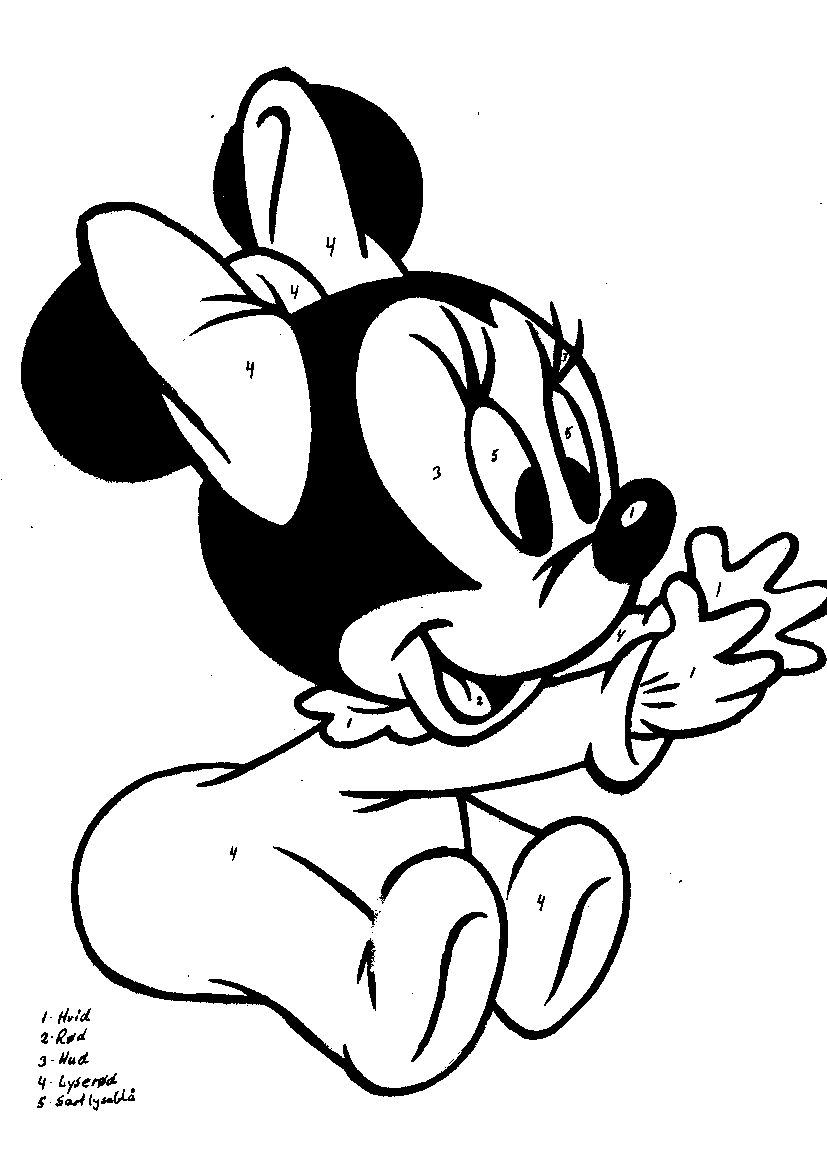 Free Baby Minnie Mouse Coloring Pages Ba Minnie Mouse Coloring Pages 1139 Ba Mickey Mouse Coloring