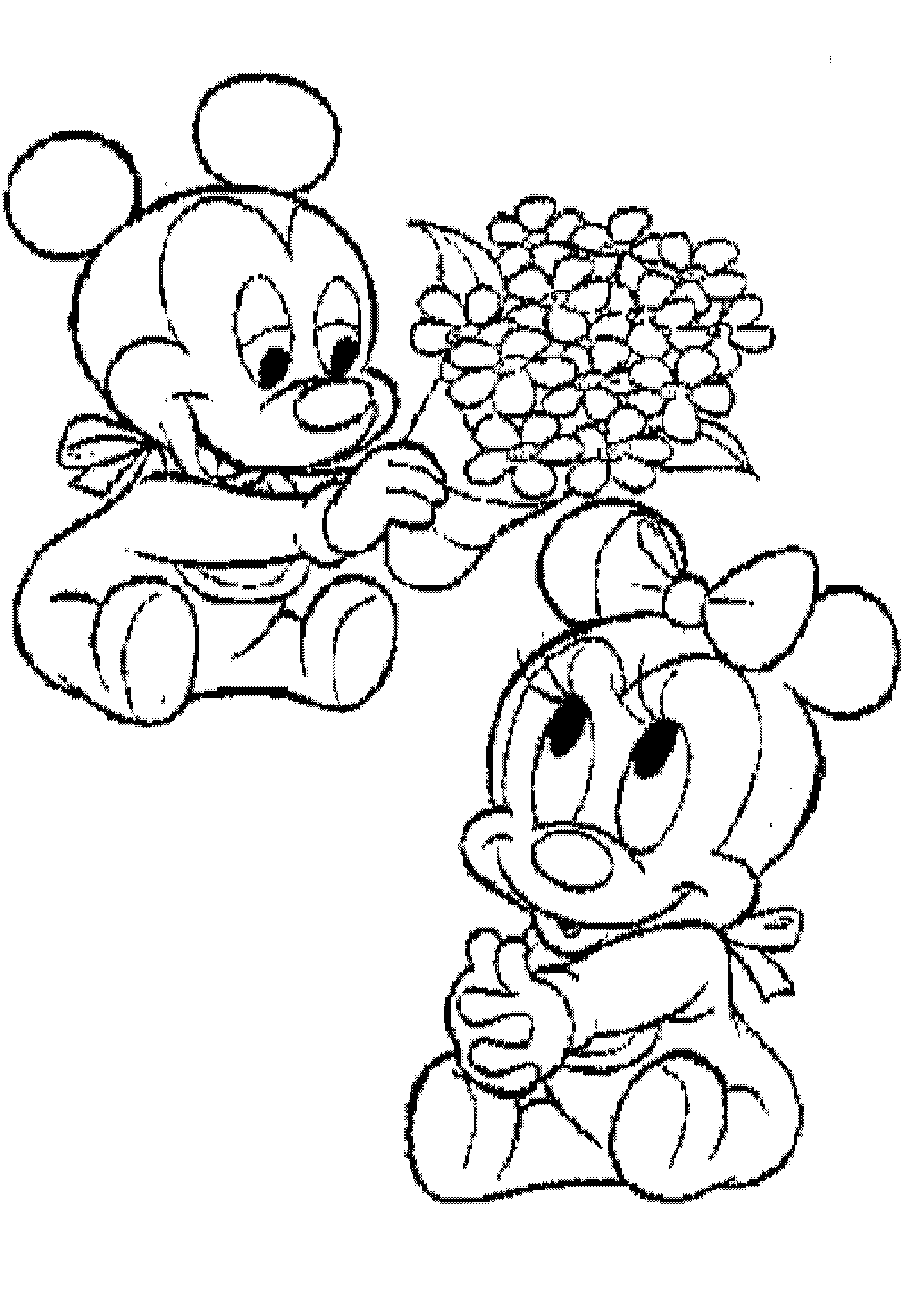 Free Baby Minnie Mouse Coloring Pages Ba Minnie Mouse Coloring Pages 2 Photo Album Sabadaphnecottage