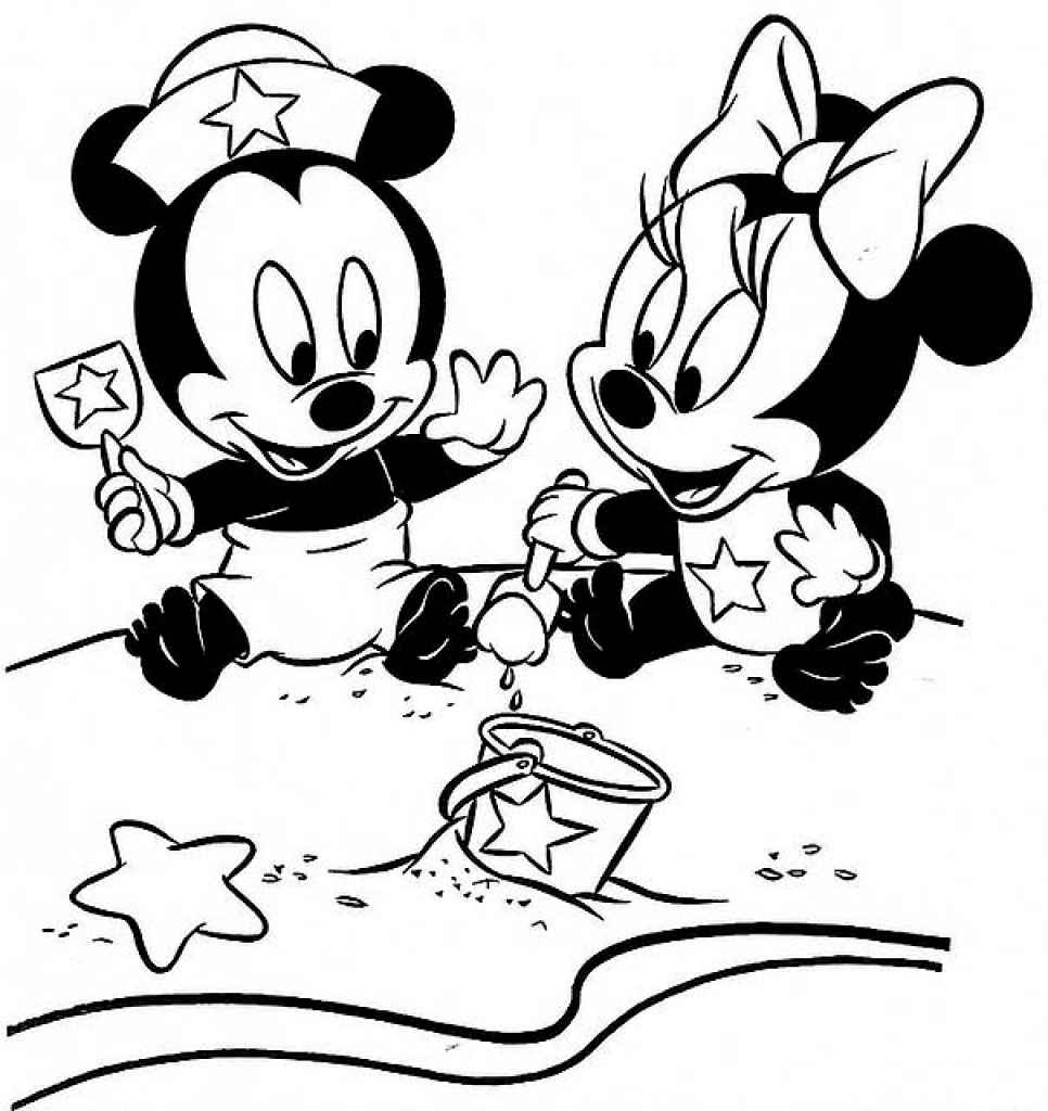 Free Baby Minnie Mouse Coloring Pages Coloring Mickey Mouse Coloring Pages Minnie Pictures To Color Free