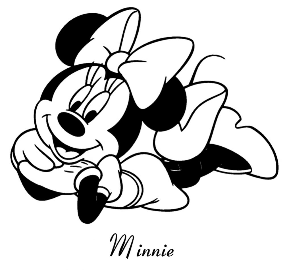 Free Baby Minnie Mouse Coloring Pages Coloring Page Minnie Mouse Coloring Page New Pages Free Book Ba