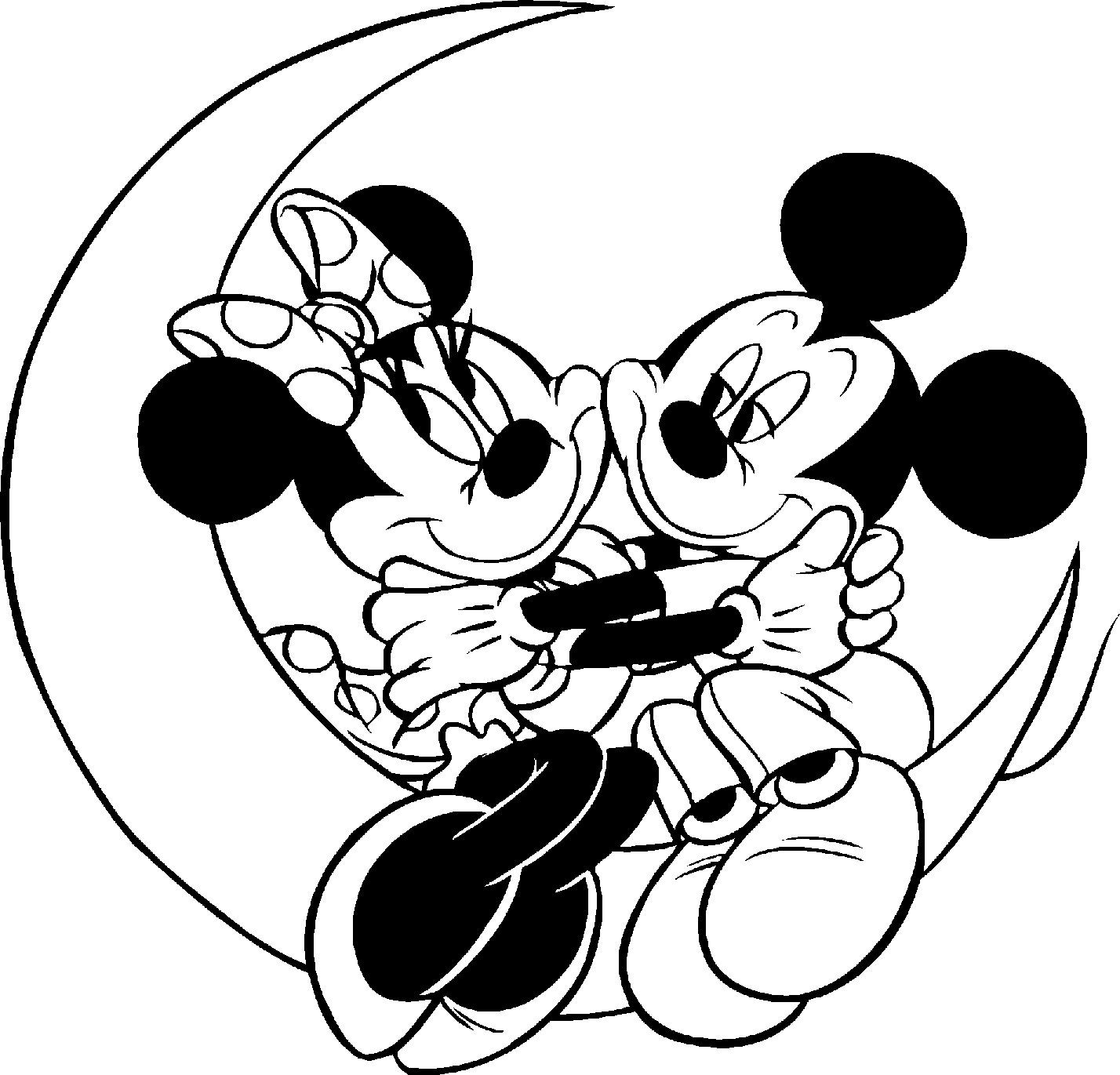 Free Baby Minnie Mouse Coloring Pages Free Printable Mickey Mouse Coloring Pages For Kids