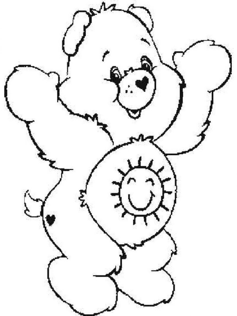 Free Care Bear Coloring Pages Care Bear Coloring Pages 069 Free Coloring Sheets