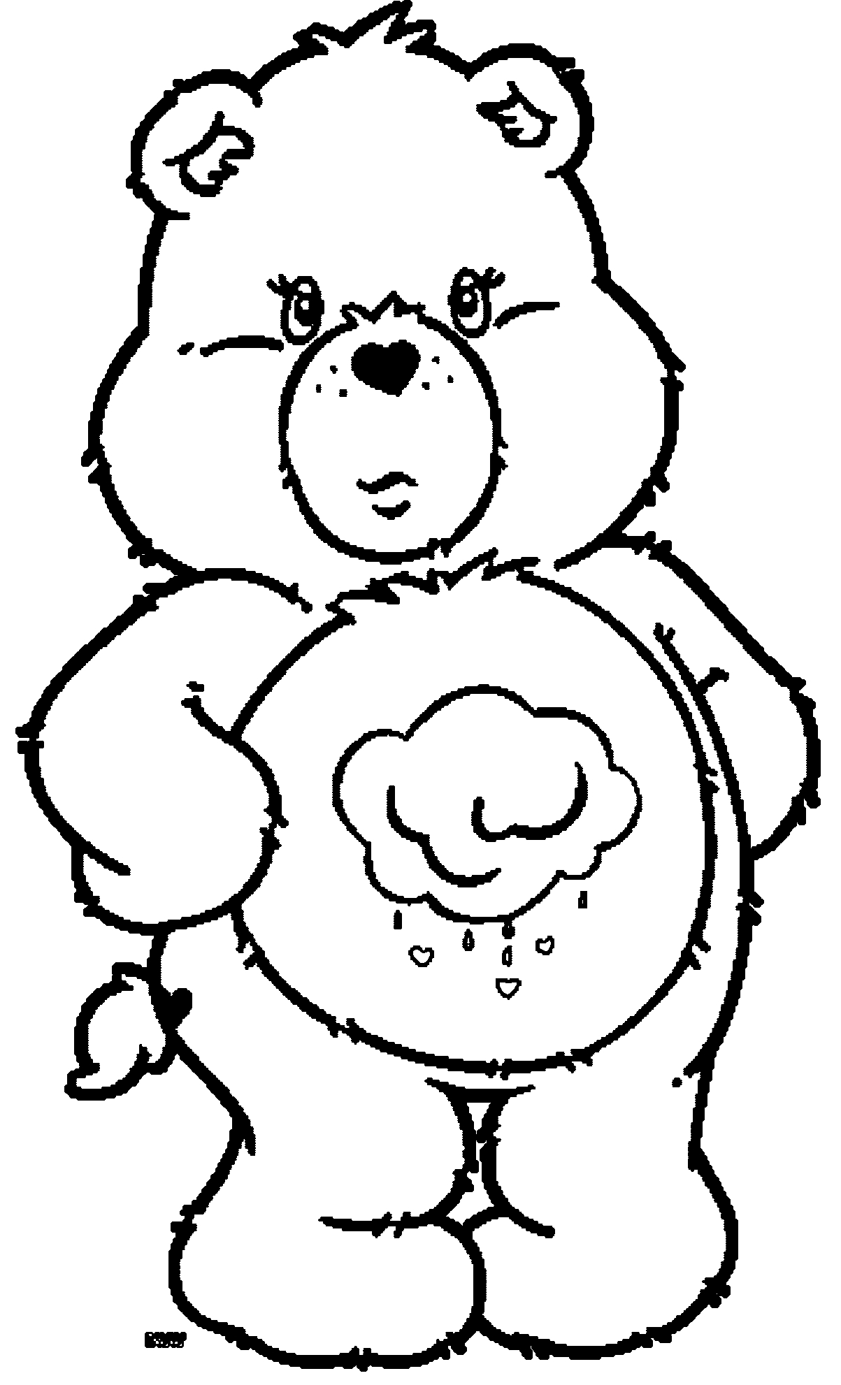 Free Care Bear Coloring Pages Care Bear Coloring Pages Coloringsuitecom Free Care Bear Coloring