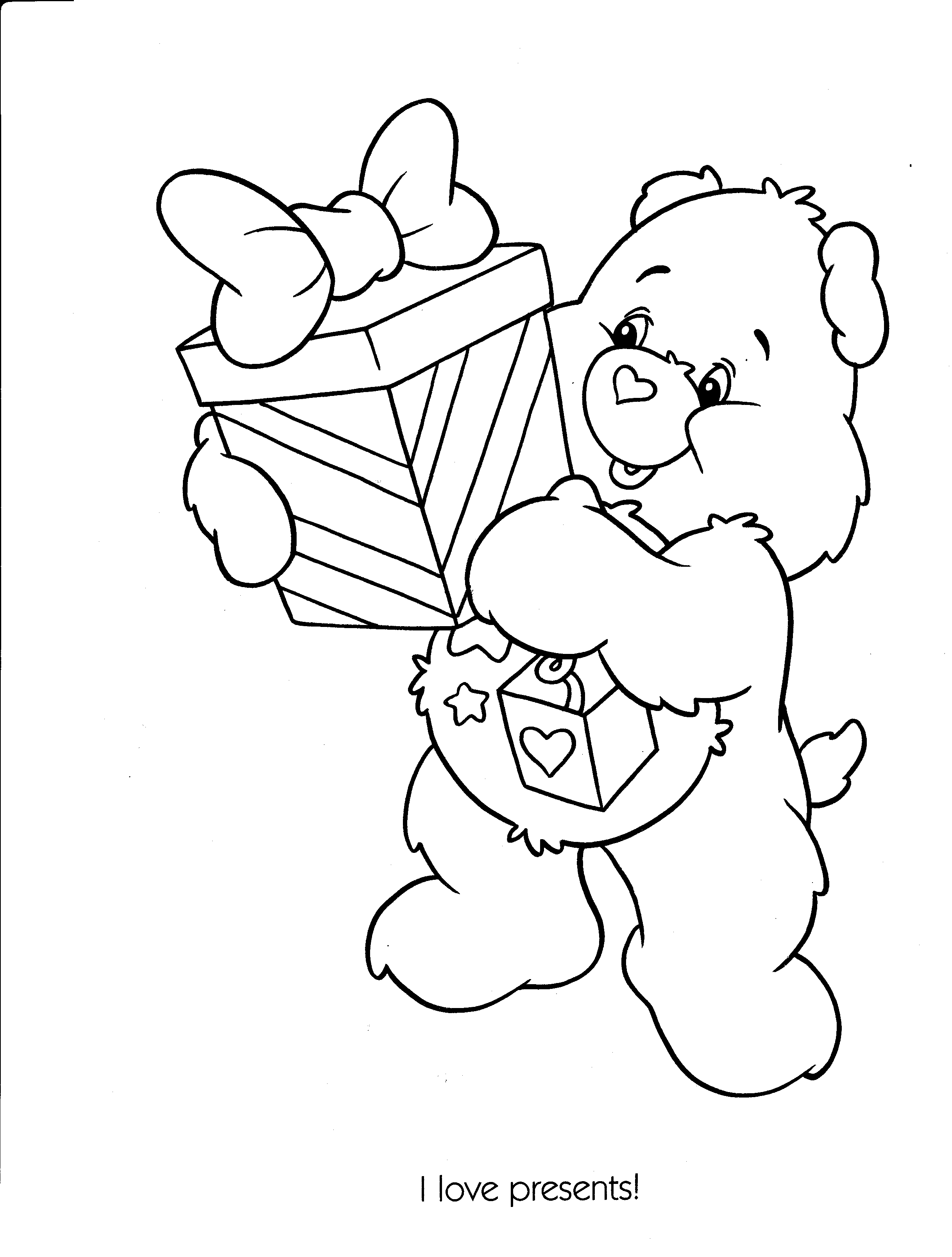 Free Care Bear Coloring Pages Care Bears Coloring Pages Free Printable Coloring Pages