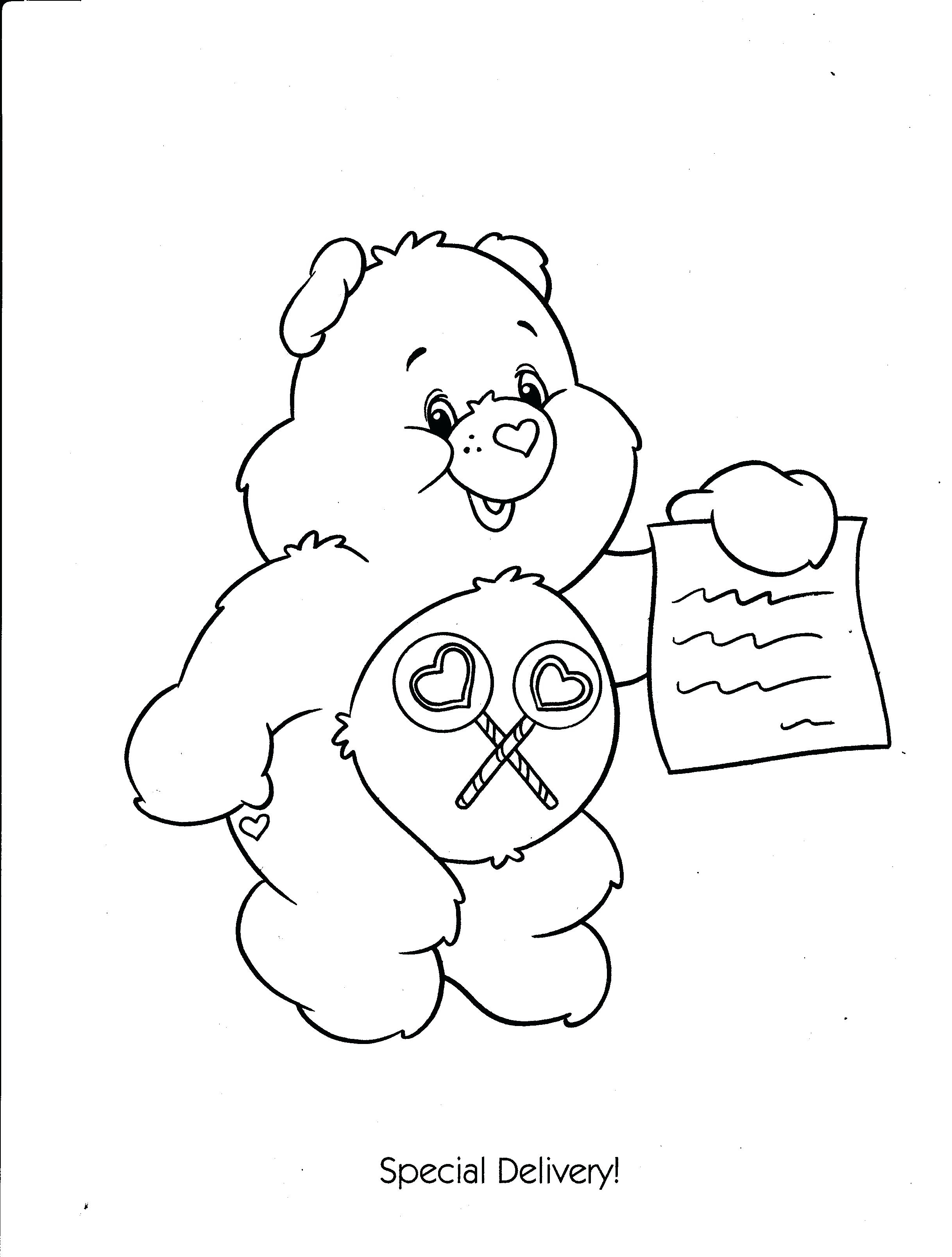 Free Care Bear Coloring Pages Care Bears Coloring Sheets Page Polar Bear Pages For Toddlers Free