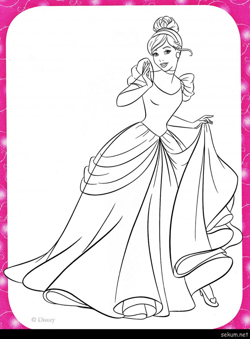 Free Cinderella Coloring Pages Coloring Cinderella Coloring Pages Free To Print Copy In Disney