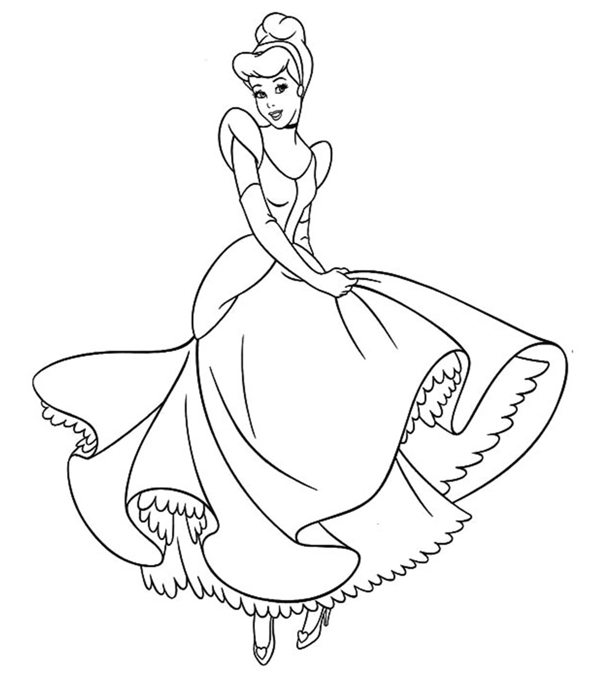 Free Cinderella Coloring Pages Top 25 Free Printable Cinderella Coloring Pages Online