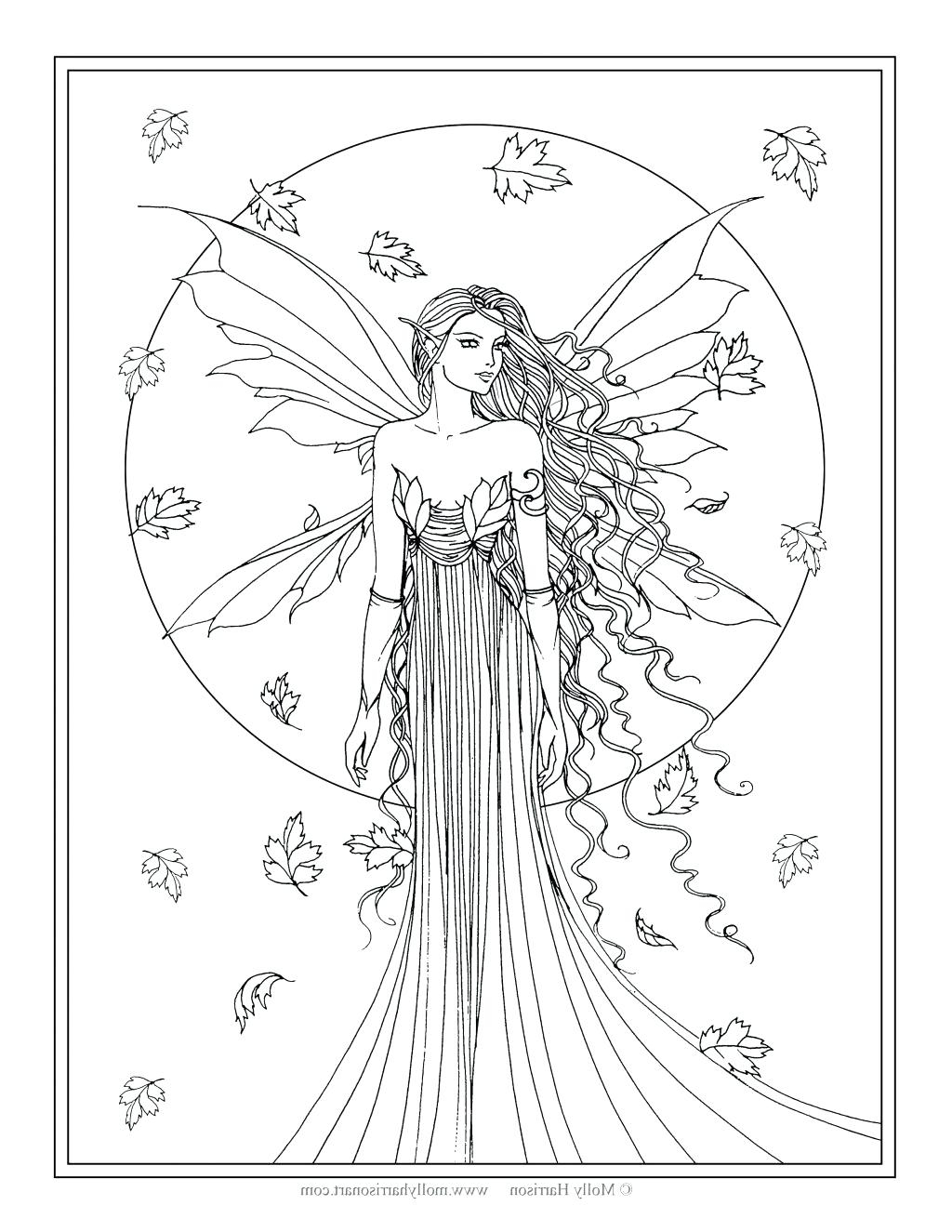 Free Coloring Pages Of Fairies Fairies Coloring Sheets Amicuscolorco