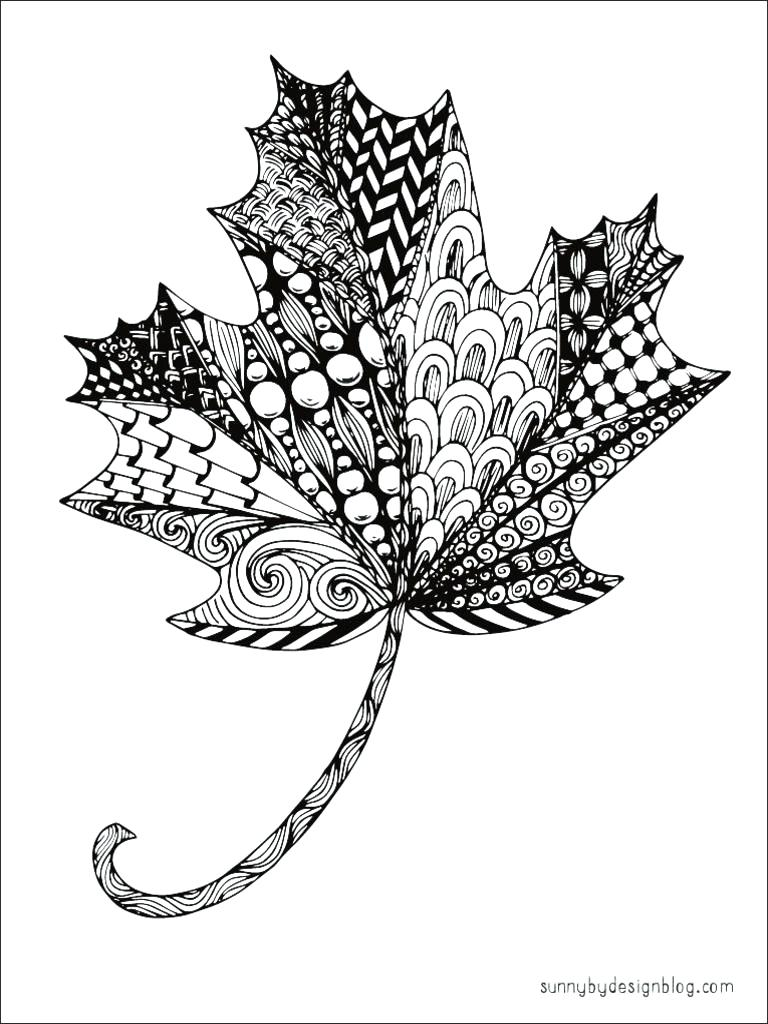 Free Coloring Pages Of Leaves Fall Leaf Coloring Pages Cortexcolorco