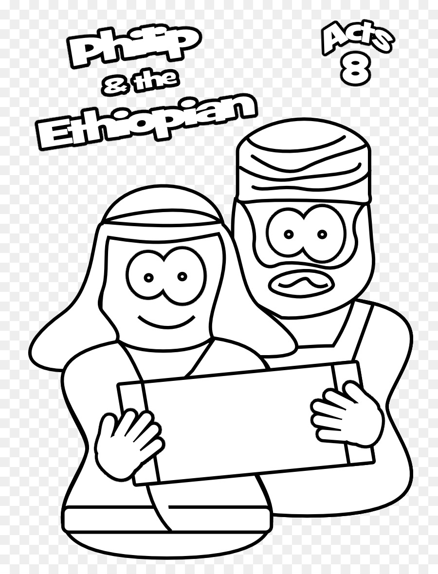 Free Coloring Pages Philip And The Ethiopian Download Philip And The Ethiopian Coloring Page Clipart Ethiopia