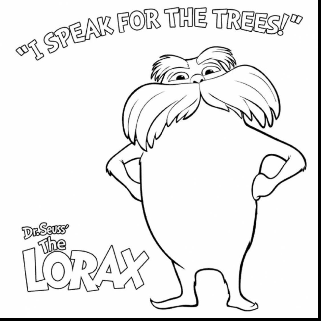 Free Dr Seuss Coloring Pages Dr Seuss Coloring Pages Free Printables Quotes Hat The Lorax