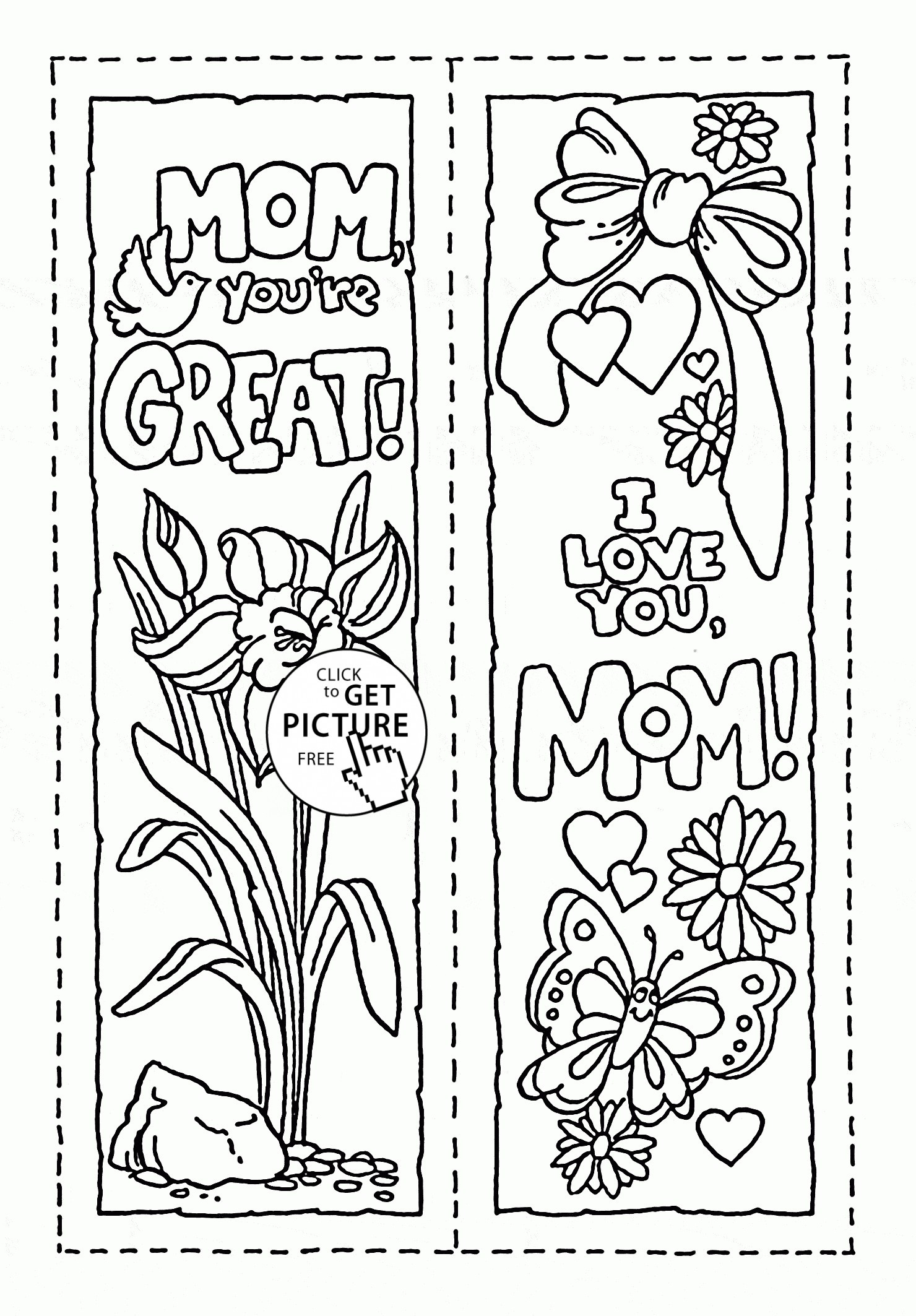 Free Mother's Day Coloring Pages Coloring Pages Mothers Day Coloring Pagesew Free With Mother S Mom