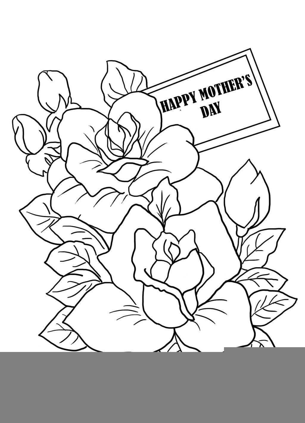 Free Mother's Day Coloring Pages Mothers Day Coloring Page Cards Page Coloring Page Free Coloring
