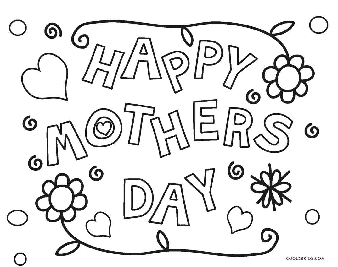 Free Mother's Day Coloring Pages Mothers Day Printable Coloring Pages Photo Album Sabadaphnecottage