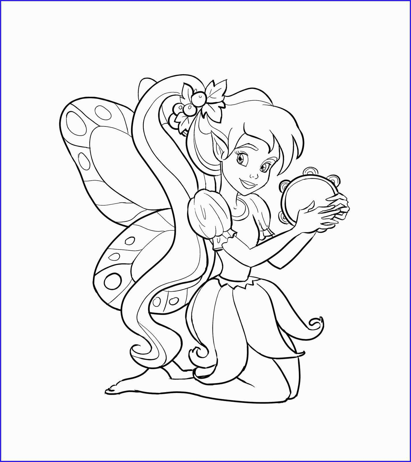 Free Printable Coloring Pages Fairies Adults Coloring Book Winking Fairy Coloring Page Free Printable Pages And
