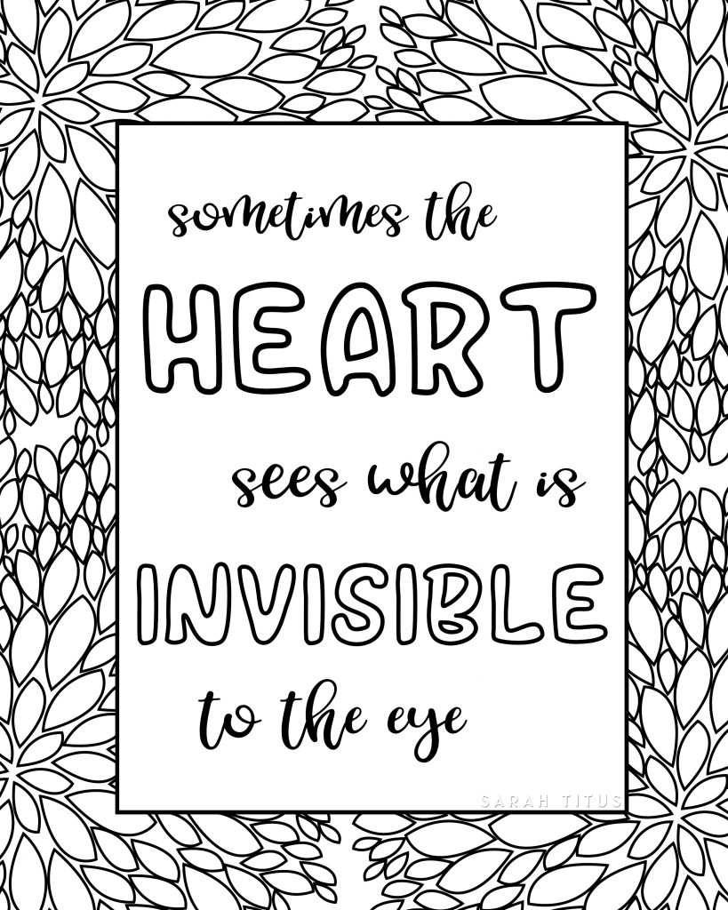 Free Printable Coloring Pages With Quotes Coloring Pages Free Printable Love Quotes Coloring Sheets Sarah