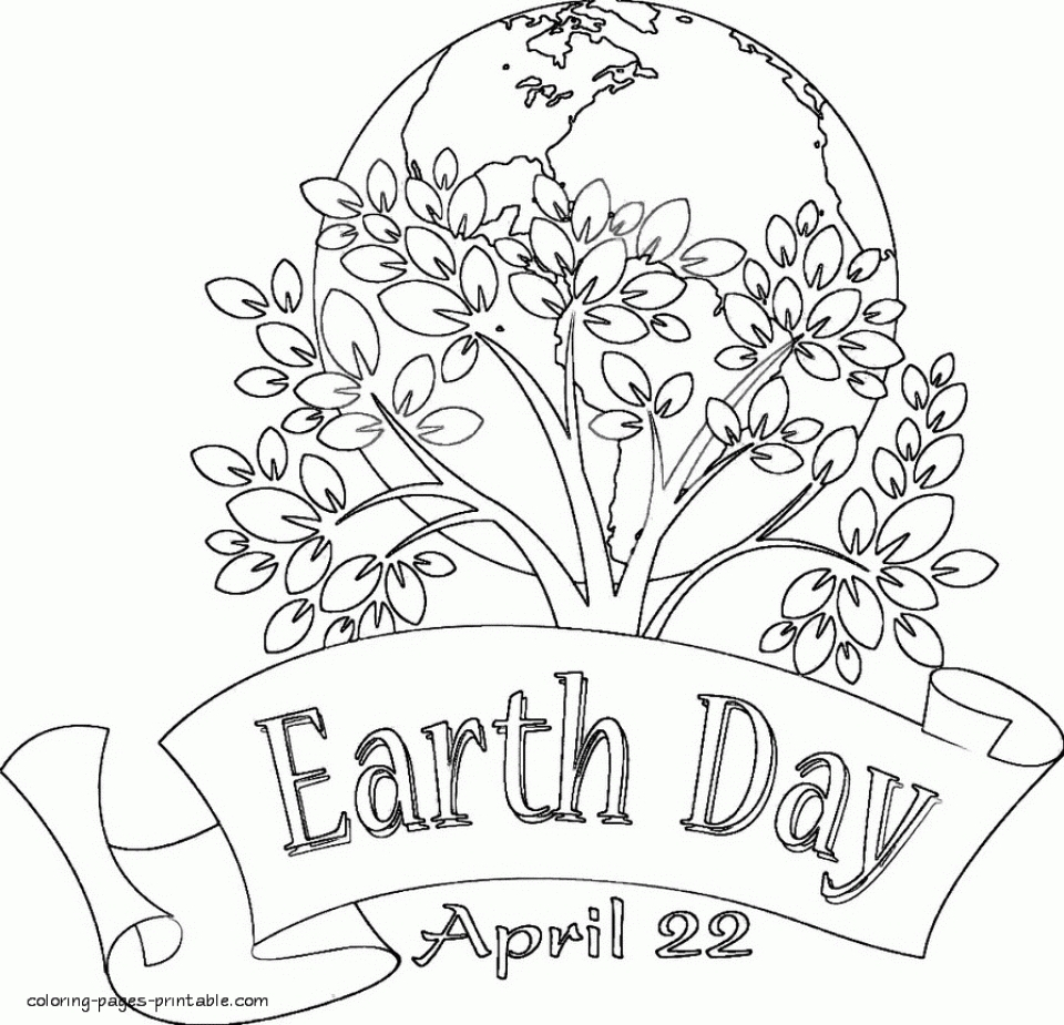 Free Printable Earth Day Coloring Pages And Activities Coloring Ideas Free Printable Earth Day Coloring Pages And