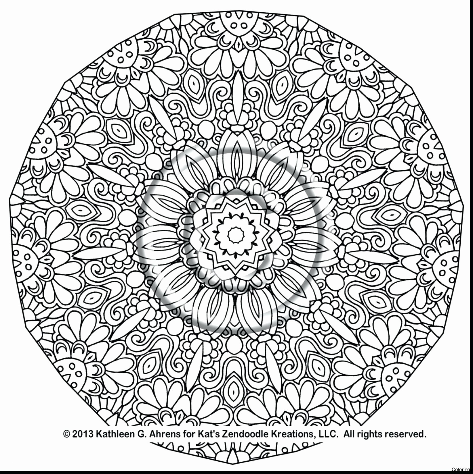 Free Printable Mandala Coloring Pages Adults Inspirational Free Geometric Coloring Pages For Adults Wwwpantry