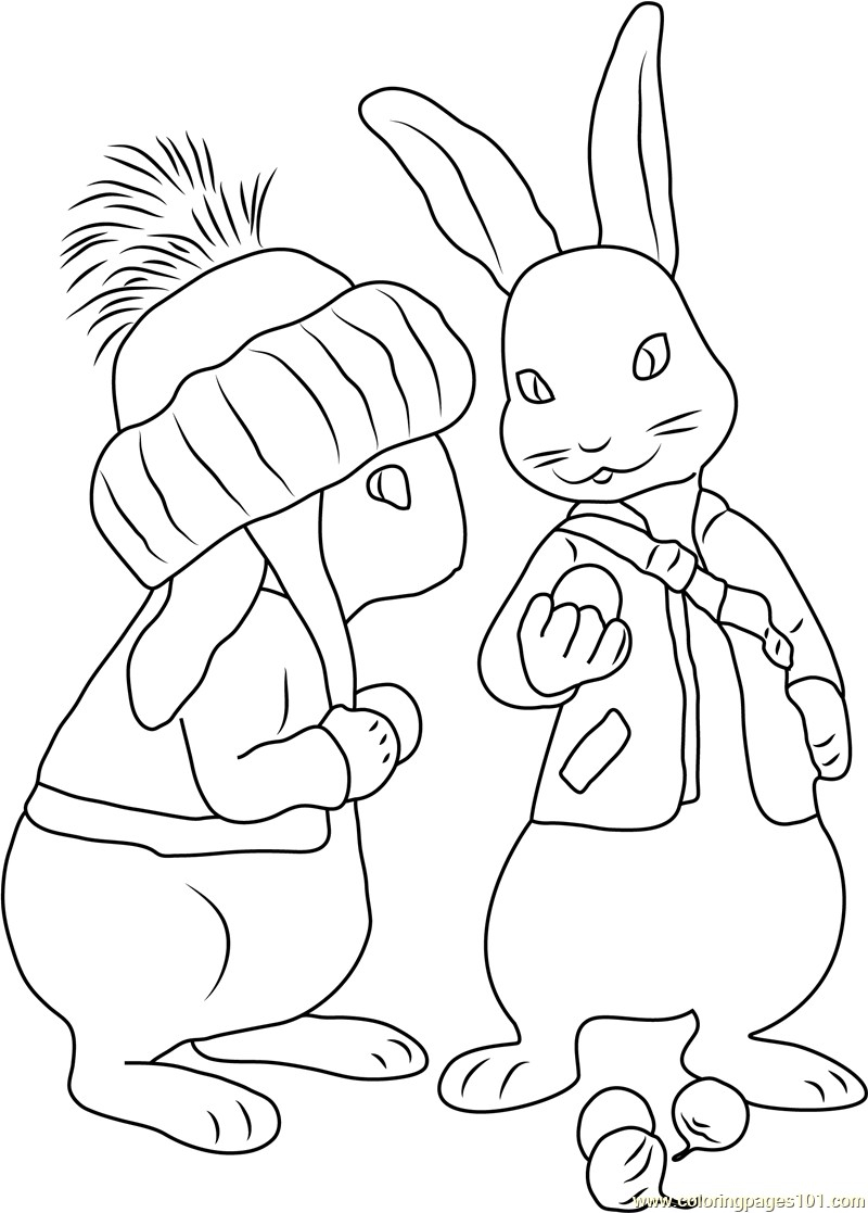 Free Printable Peter Rabbit Coloring Pages Coloring Ideas Coloring Ideass Of Peter P Telematik Institut Org