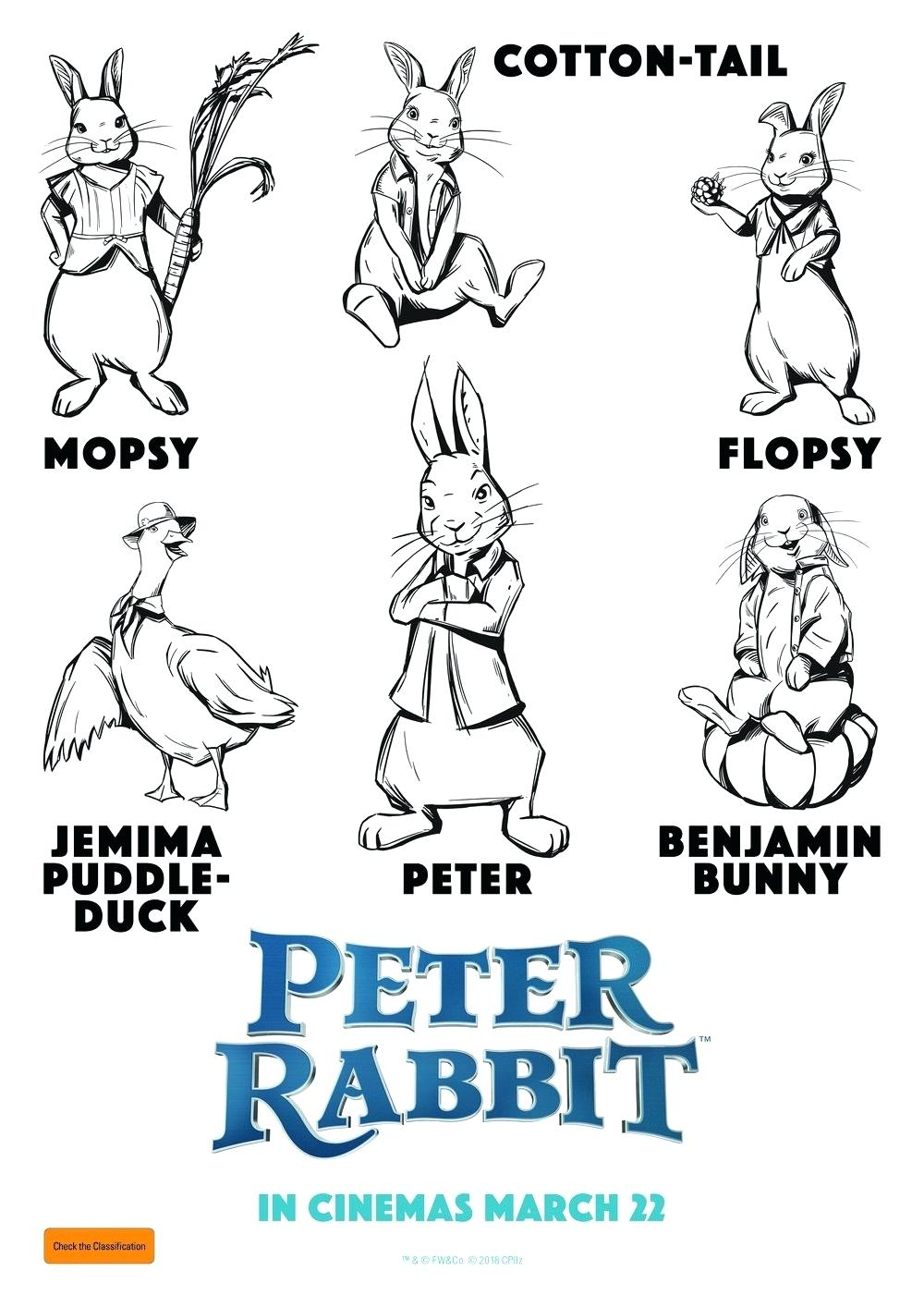 Free Printable Peter Rabbit Coloring Pages Free Rabbit Coloring Pages Chamberprintco