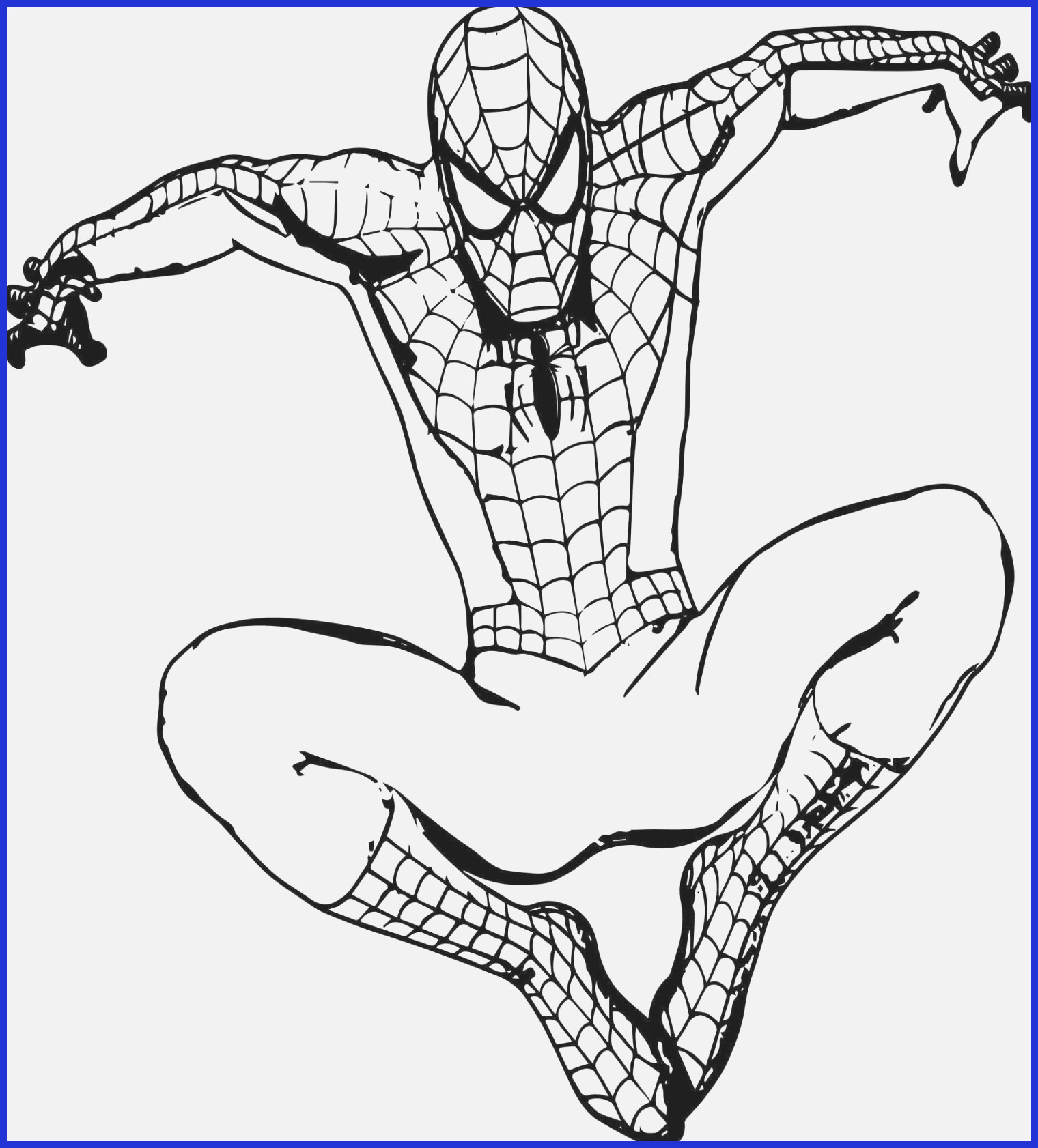 Free Printable Spiderman Coloring Pages Lovely Easy Spiderman Coloring Sheets Nocn