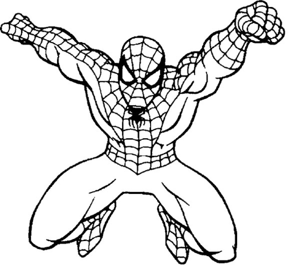 Free Printable Spiderman Coloring Pages Spiderman Coloring Page Coloring Page Book For Kids