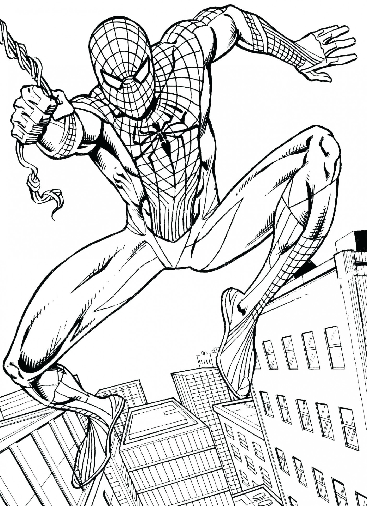 Free Printable Spiderman Coloring Pages Spiderman Coloring Page Printable Spider Man And Sandman Coloring