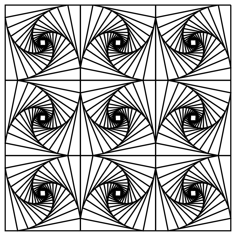 Geometric Coloring Page Geometric Coloring Pages For Adults To Print