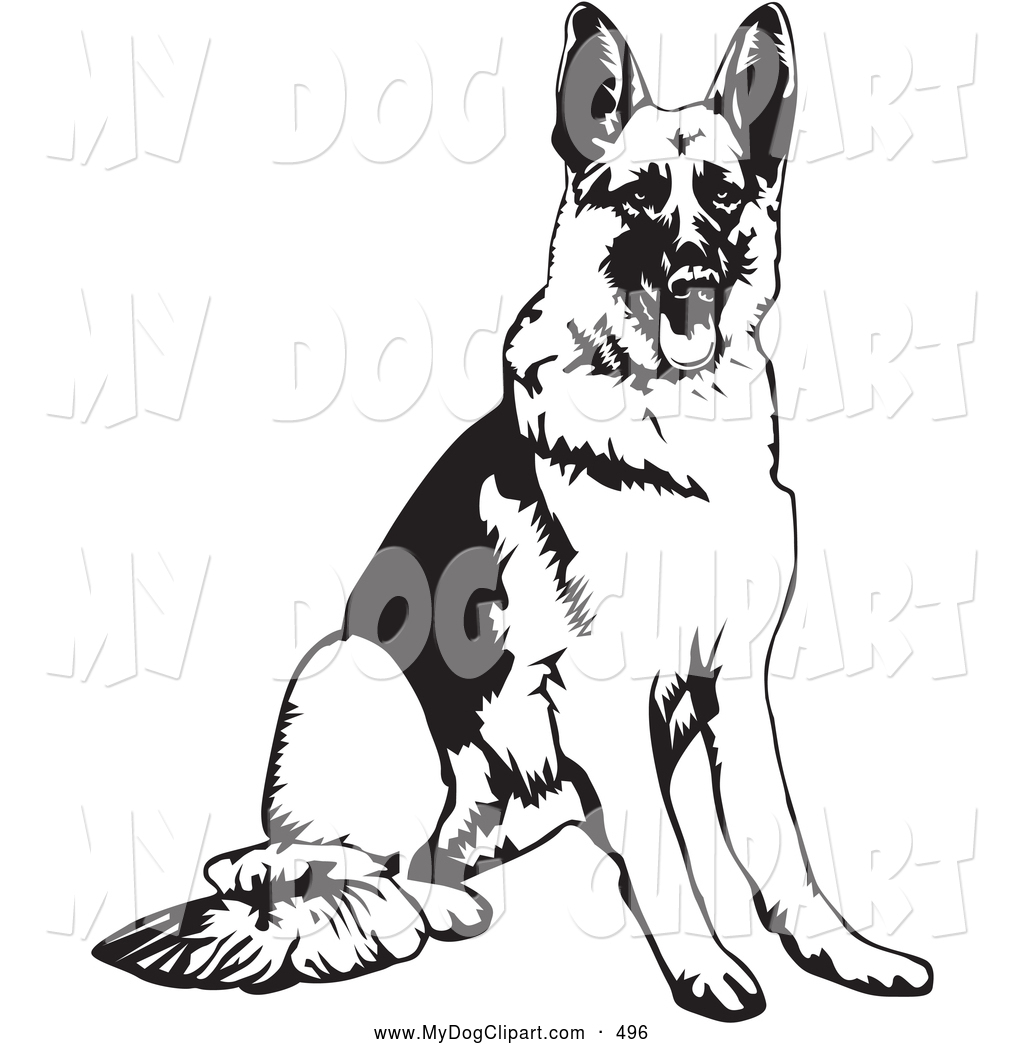 German Shepherd Coloring Pages Free Collection Of German Shepherd Clipart Free Download Best German